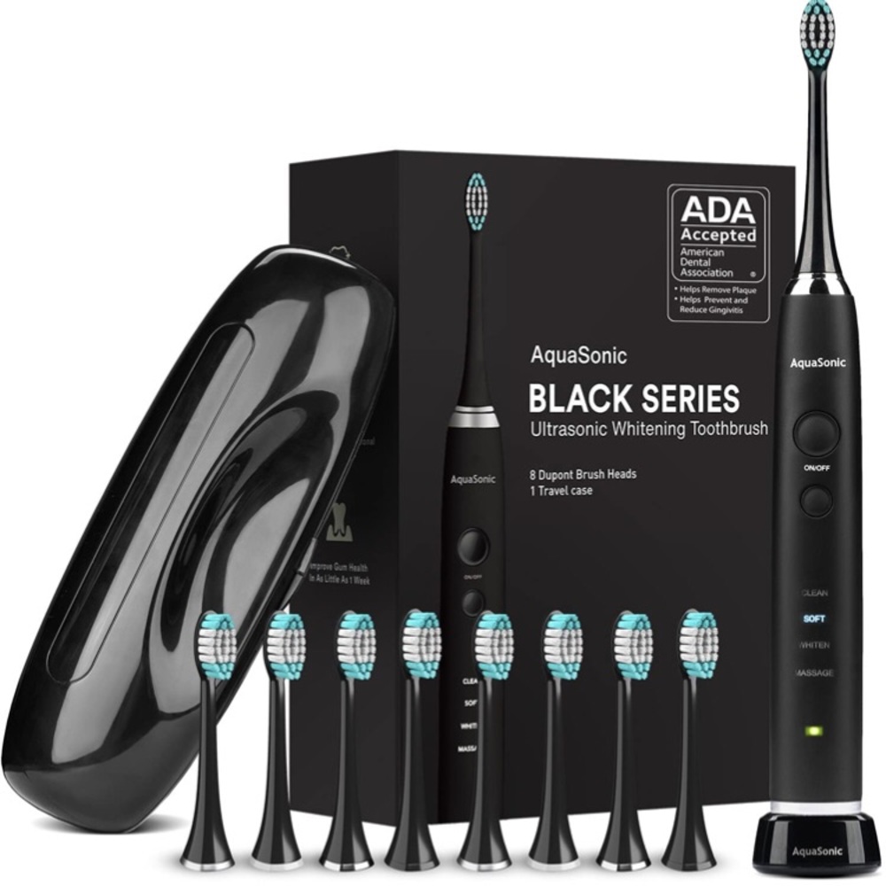 - AquaSonic Black Series Ultra Whitening Set